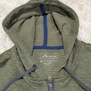 Peter Millar Olive Green Jacket W/ Pete Dye French Lick Insignia